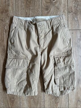 Gap Kids Tan Khaki Boy’s Cargo Shorts Size 12 Slim
